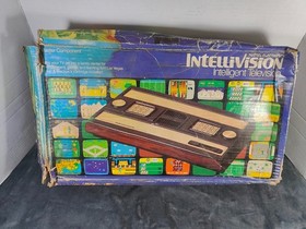 Mattel Intellivision Model 2609 Console w Box Manuals RF Switch Untested