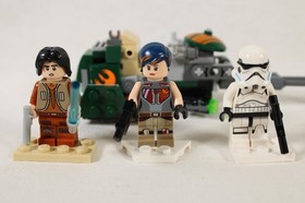 LEGO 75090 Star Wars Ezra's Speeder Bike Incomplete Set Retired EOL READ