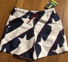 Boys XS 6/7 DSG rec Shorts Pure White/bold Star