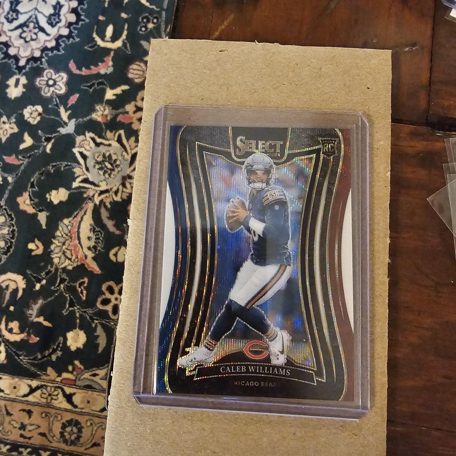 2024 Select Caleb Williams Suite Level Tri Color /149  Bears RC Clean