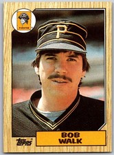 ⚾ 1987 Topps #628 Bob Walk Pittsburgh Pirates