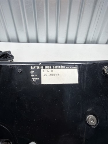 Bilancia analitica da laboratorio Sartorius L-610 - SOLO PER RICAMBI - Foto 8 di 8