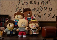 Netflix Stranger Things X Kakao Friends Choonsik Figure Doll Bag Charm Keychain