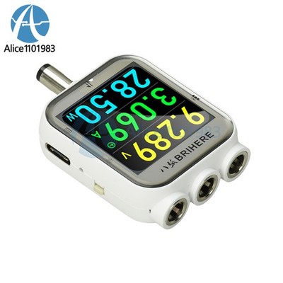 High-Precision Digital Voltage Current Power Meter DC 4.5-80V 0-6A 0-600W 3Port