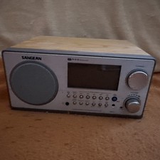 Radio Sangean WR-1 Holzgehäuse Holz Holzoptik 2 Band Radio mit Aux