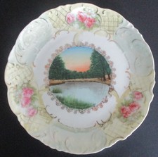 Early 20th Century Souvenir Plate Williams Pond Lebanon Missouri - Wheelock