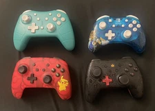 x4 Nintendo Switch Controller Lot