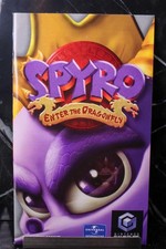 NO GAME- Spyro Enter the Dragonfly MANUAL ONLY Nintendo GAMECUBE