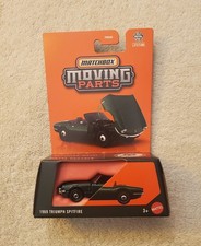 Matchbox 1969 Triumph Spitfire Green Moving Parts Adult Gift Car Brad Pitt