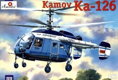 Kamov Ka-126 Soviet light helicopter / 1:72 - Amodel 7272