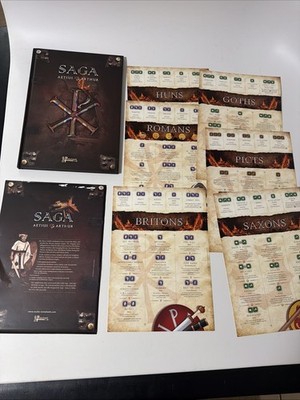 Saga: Aetius & Arthur -Supplement for Gripping Beast's Saga Wargaming Rules