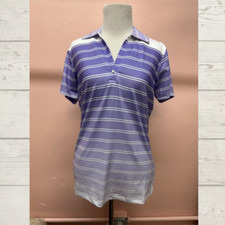 Pebble Beach Performance Purple Striped in S