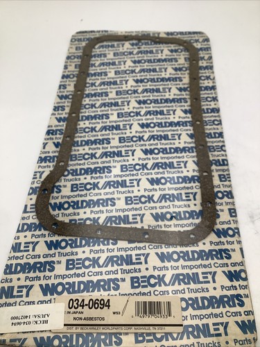 BECK ARNLEY Oil Pan Gasket034-0694, 14027000 Mazda 323 11 - Picture 2 of 2