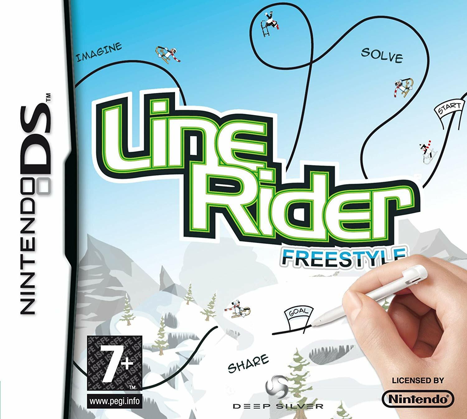 Line Rider Freestyle Nintendo Ds Nds 2ds Dsl Dsi 3ds Video Game Uk For Sale Online Ebay