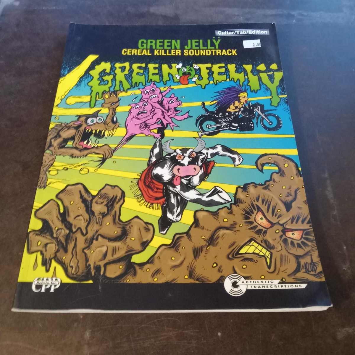 Green Jelly Cereal Killer Soundtrack 1993 CCP/Beldwin Guitar Tab