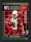 2019 Panini Absolute Football Spectrum Green Larry Fitzgerald #5