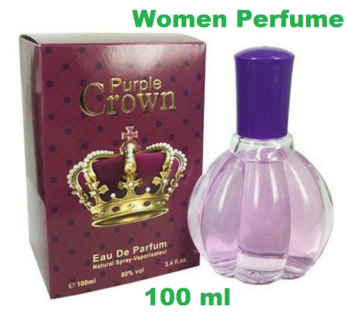 Purple Crown Woman's Perfume Eau De Perfume Spray for Her