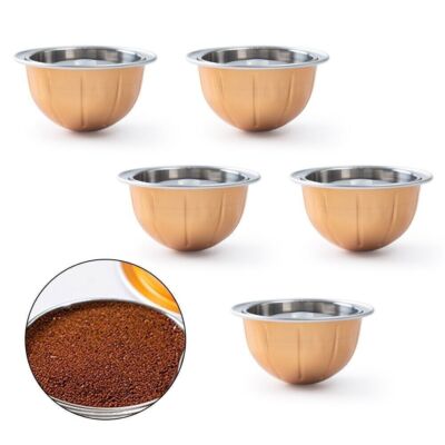 Neu Wiederverwendbare Kaffeekapseln für Nespresso Vertuoline Vertuo Next