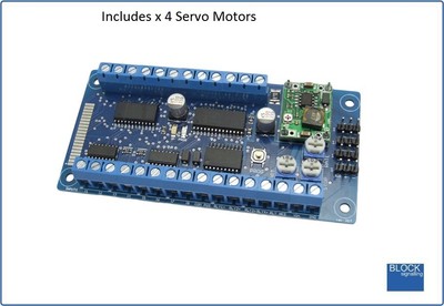 BLOCKSignalling Servo Controller with 4 Servo Motors SRV4A | eBay Australia