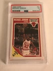 1989-90 Fleer #21 Michael Jordan PSA 5 Graded Basketball Card NBA 1989 1990 Bull