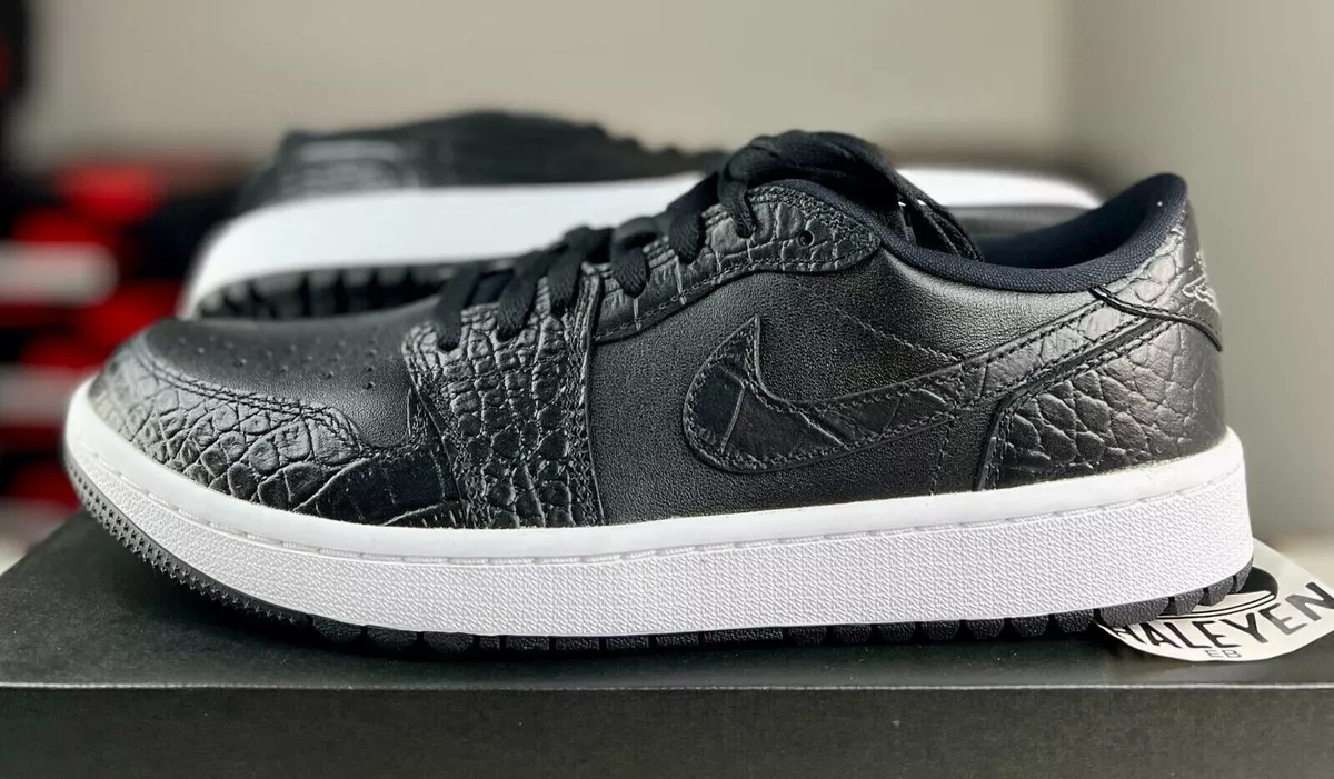 【新品未使用】JORDAN 1 LOW G Black Crocodile