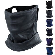 Neck Gaiter with Ear Loops Bandana Neck Scarf Washable Reusable Cloth Face Masks