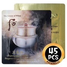 The history of Whoo Cheongidan Radiant Regenerating Eye Cream 1ml x 45pcs 45ml 