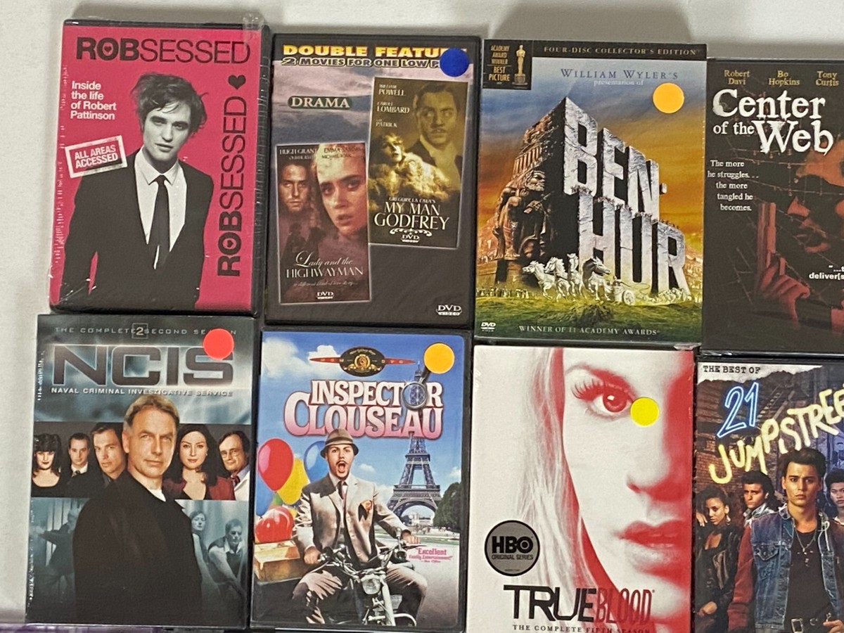 DVD 26pc Lot Movie & TV Collection SEALED All Factory Sealed Mixed