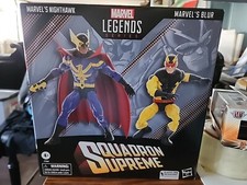 2 Pack Hasbro Marvel Legends Squadron Supreme Marvel's Nighthawk and Blur NIB