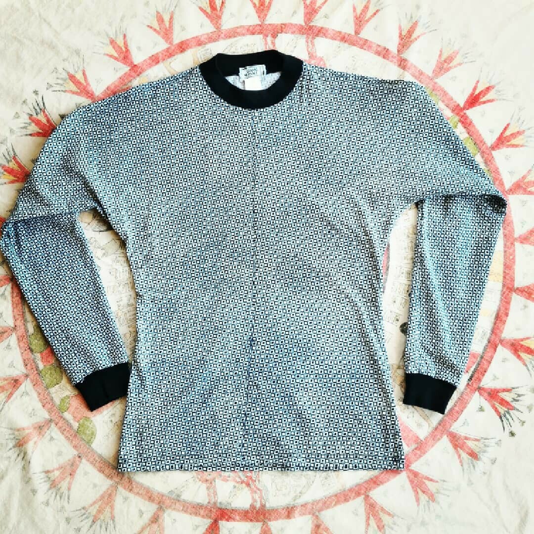 Authentic Gianni Versace Geometric Pattern Black/… - image 12