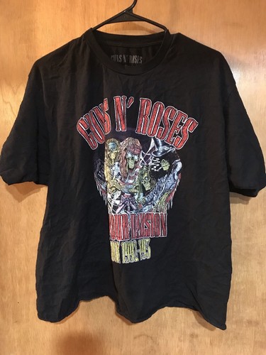 Guns & Roses Use Your Illusion Tour 1992-1993 Damen T-Shirt Größe XL - Bild 1 von 4