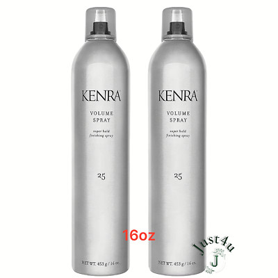Kenra Volume Spray #25 Super Hold Finishing Spray, 16oz. (2PACK) 80% Voc