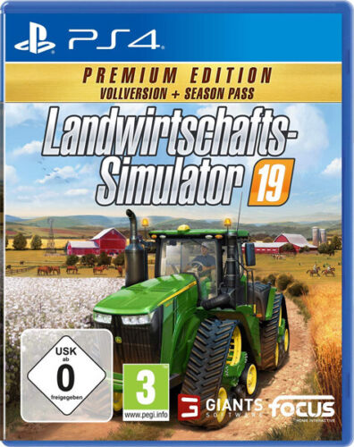 PS4 - Landwirtschafts-Simulator 19 #Premium Edition DE mit OVP Top Zustand - Bild 1 von 3