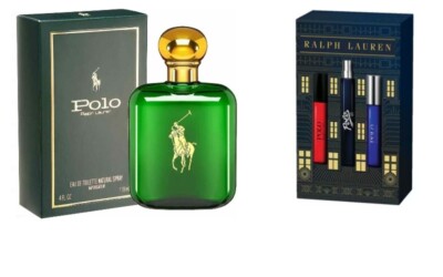 Ralph Lauren Mini Gift Set World of Polo 67 Blue Red New UK