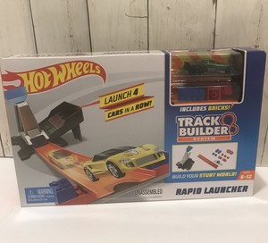 hot wheels track builder rapid launcher