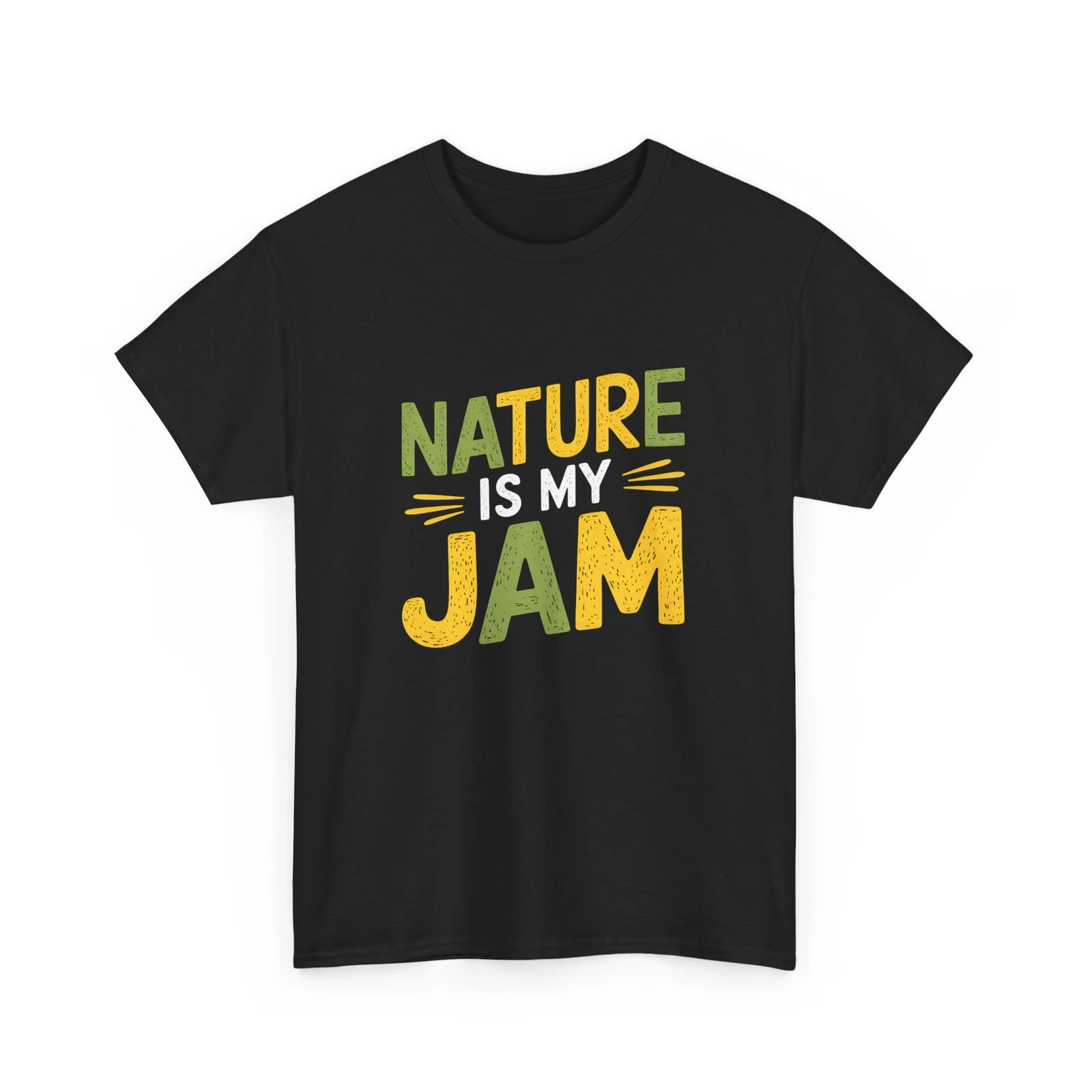 Nature Is My Jam Funny Graphic Nature Lover T-Shirt Gift for Outdoors People