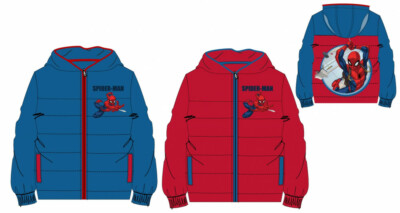 Kinderjacke Spiderman Jacke 128 Spiderman Winterjacke Jacke Mit