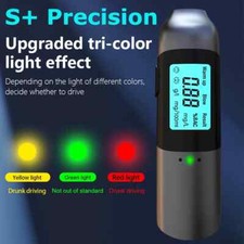 High Precision Contactless Breathalyzer Tester, Rechargeable By USB