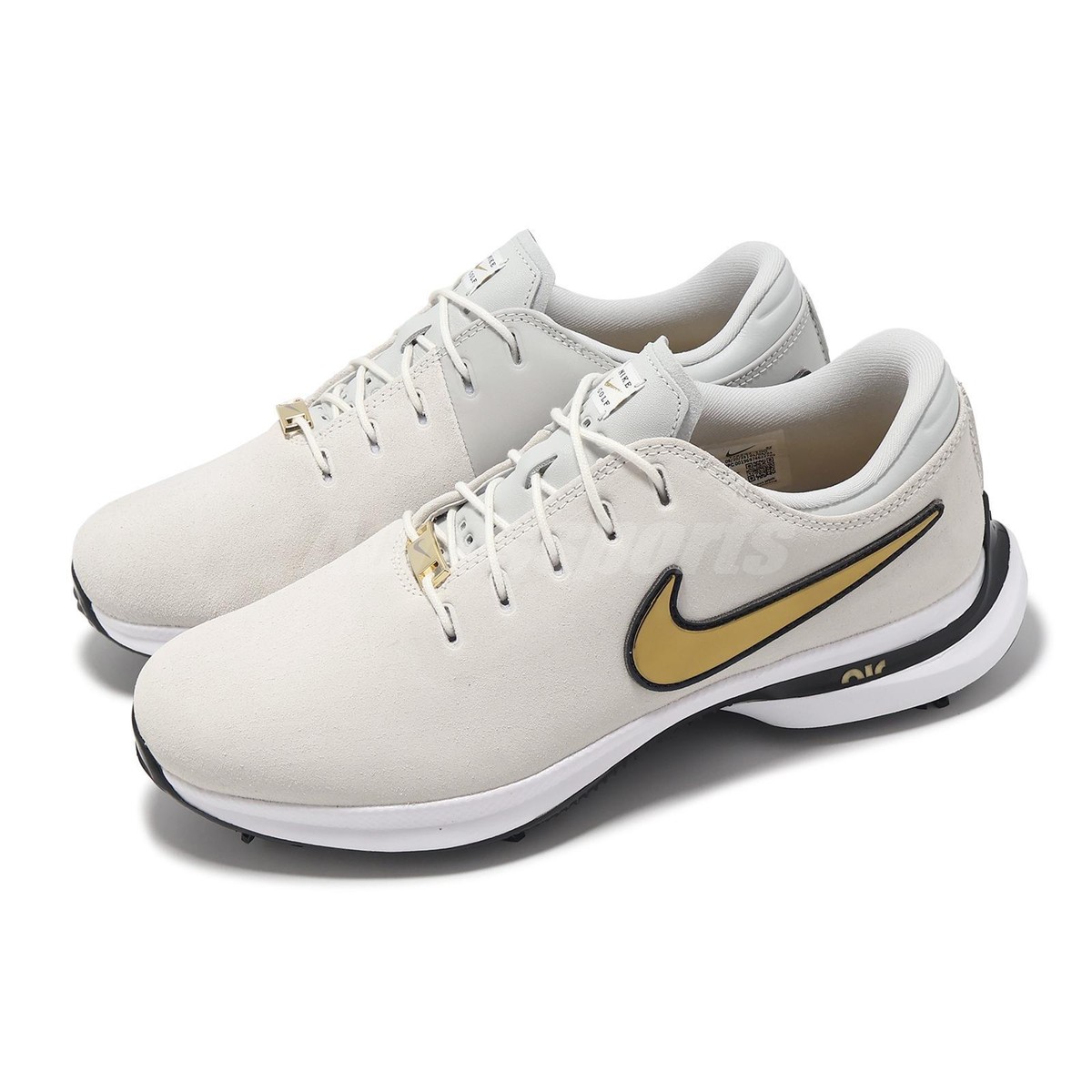 Nike Air Zoom Victory Tour 3 NRG Wide White Metallic Gold Men Golf 