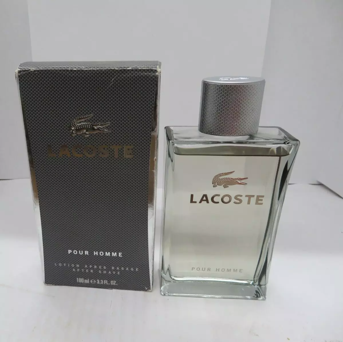 Indeholde radius evigt Vintage Lacoste Pour Homme By Lacoste 3.3 oz/100 ml After Shave Lotion Read  Desc | eBay