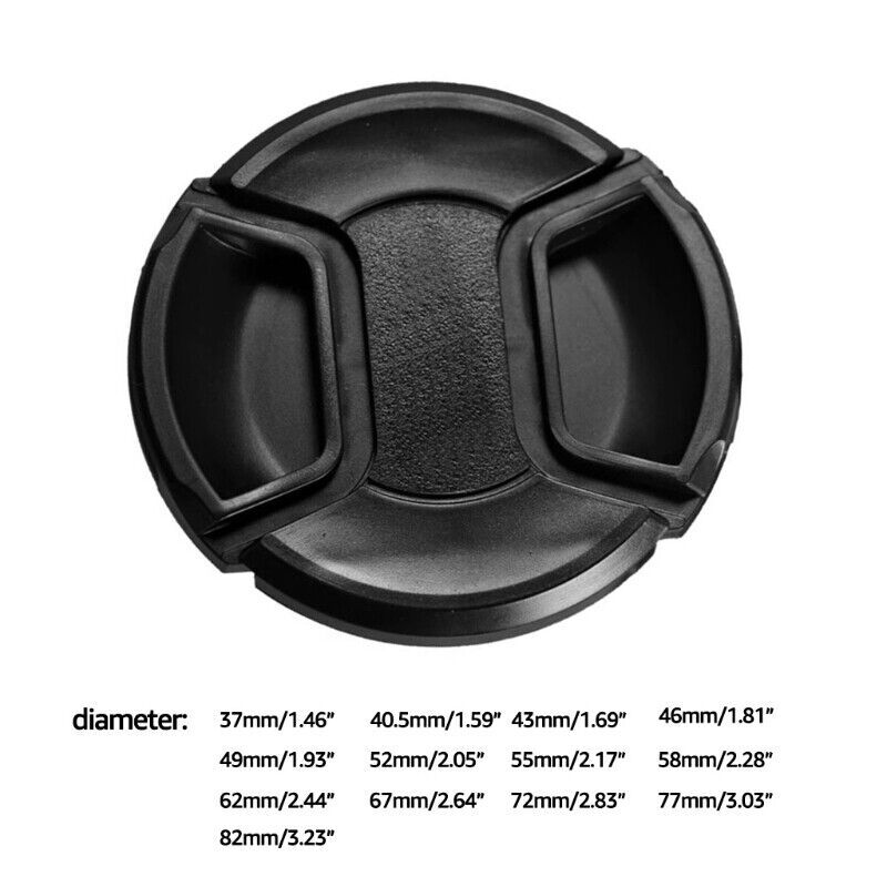 JJC 55mm Front Lens Cap Cover & Multi-Coated UV Filter for