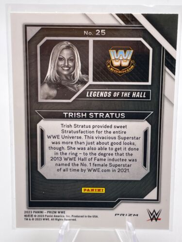 2023 WWE Panini Prizm - Legends of the Hall - Disco - #25 Trish Stratus - Imagen 2 de 2