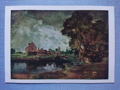 alte Ansichtskarte Postkarte AK John Constable Dedham Mill Tate Gallery