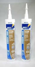 Silicone Ultra Window and Door Silicone Sealant White 2 Pack 10 oz each TF