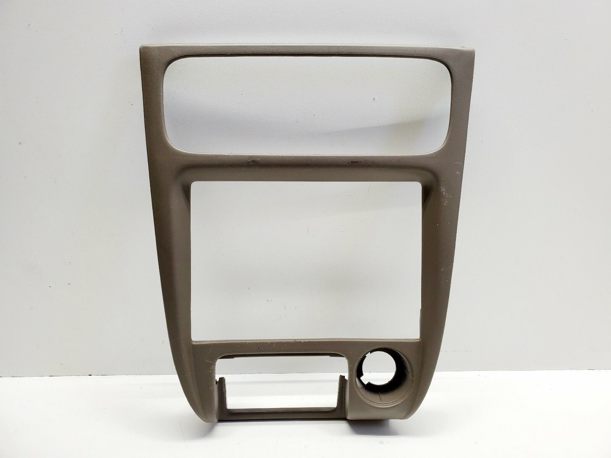 Center Dash Radio Bezel Trim - Black - For 1998-2004 Toyota Tacoma