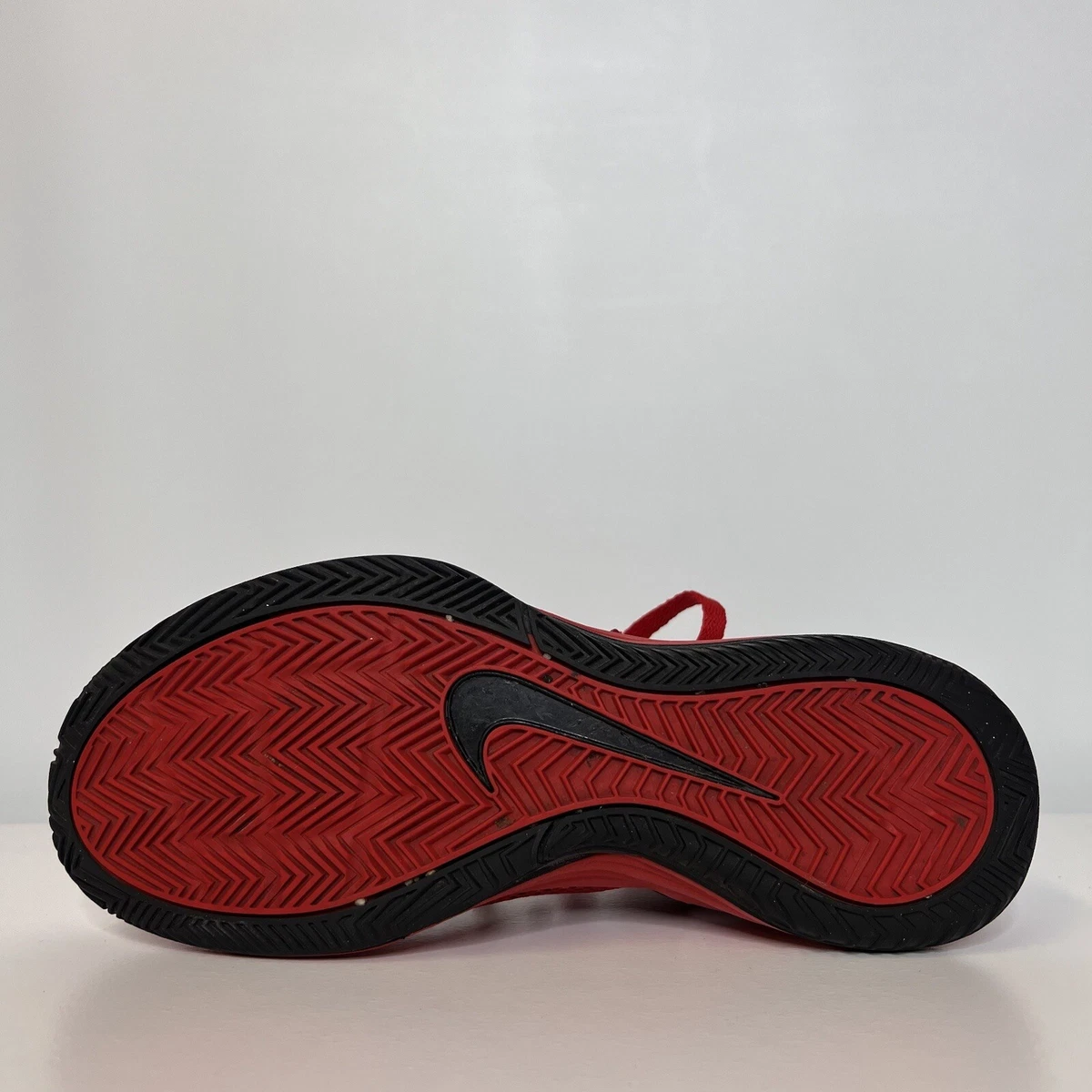 Nike Lunarlon Hyperfuse 469756 104 White Red Basketball Shoes Mens