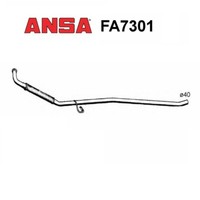 Vorderrohr Auspuff Abgasrohr FüR Fiat Panda 30 Ansa Oe/Oem 4469639