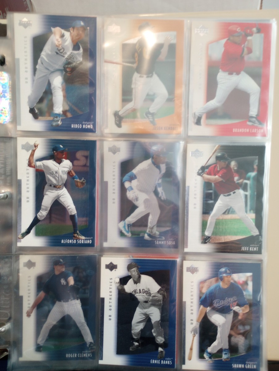 2003 UD Authentics baseball cards w/ SPs, game-used | eBay