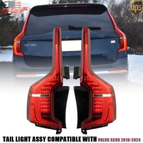 Left Driver & Right Passenger LED Tail Light Assembly For 2016-2024 ...