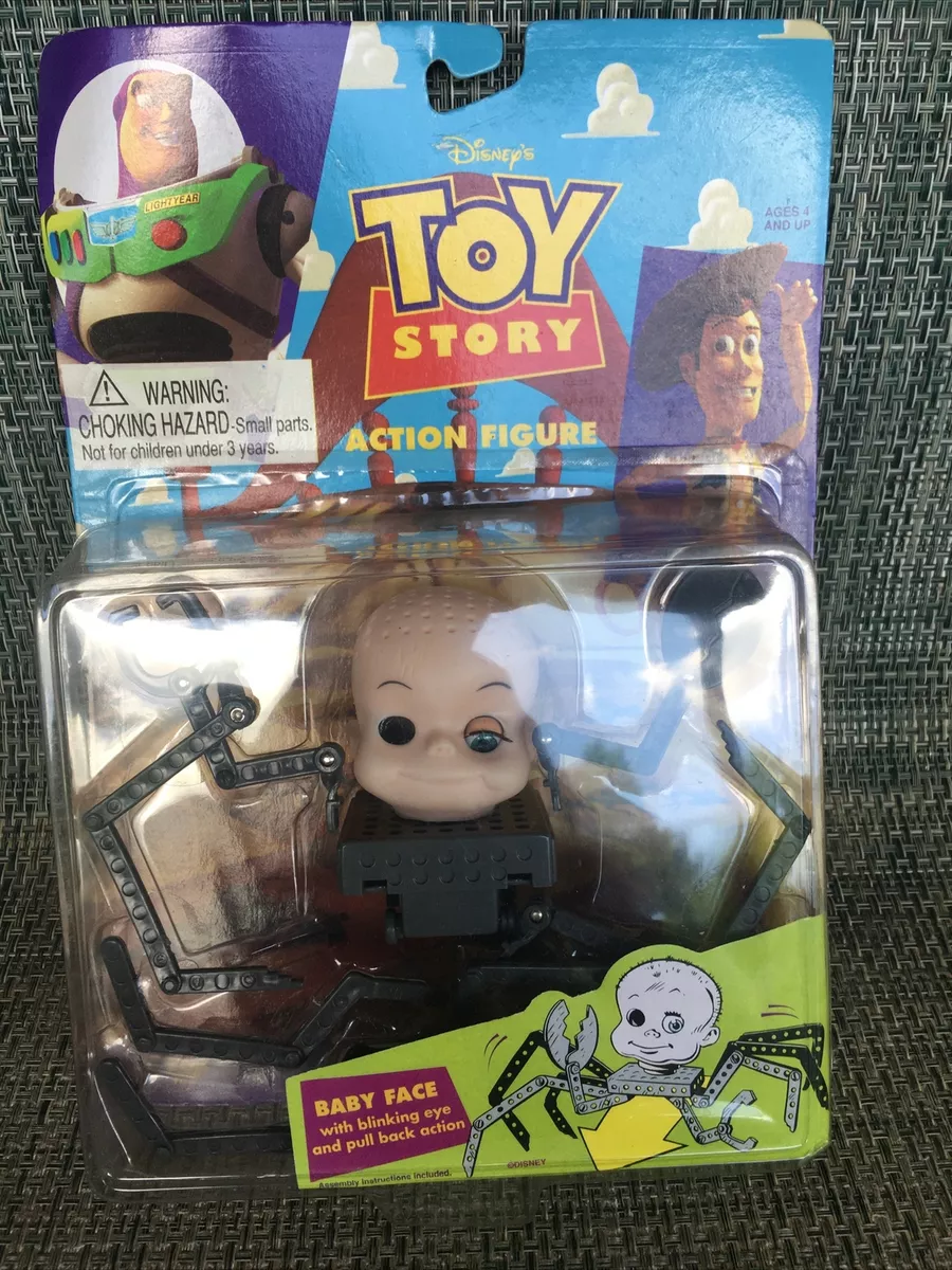 Thinkway Disney Toy Story BABY FACE WITH BLINKING EYE Action Figure *opened*